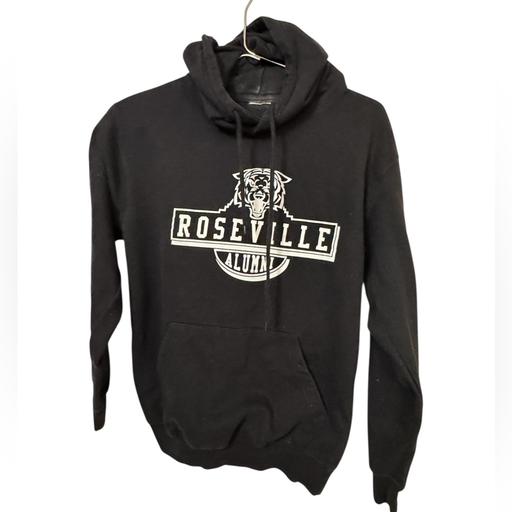 Vintage Roseville High School CA Alumni Black Men’s S Hoodie Tigers